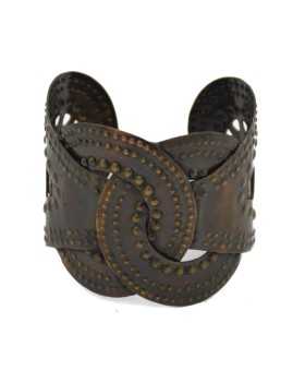 Braided Brass Cuff